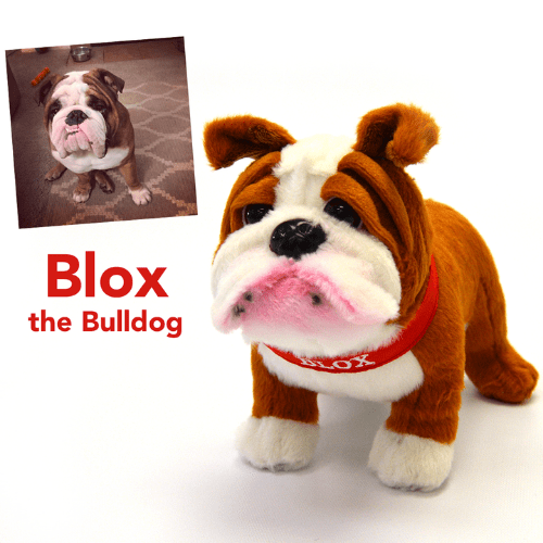 custom stuffed animal of your dog